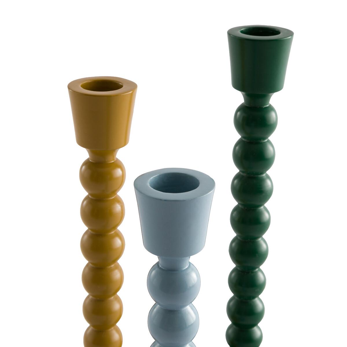 Set of 3 Riya Metal Candlesticks – image 2