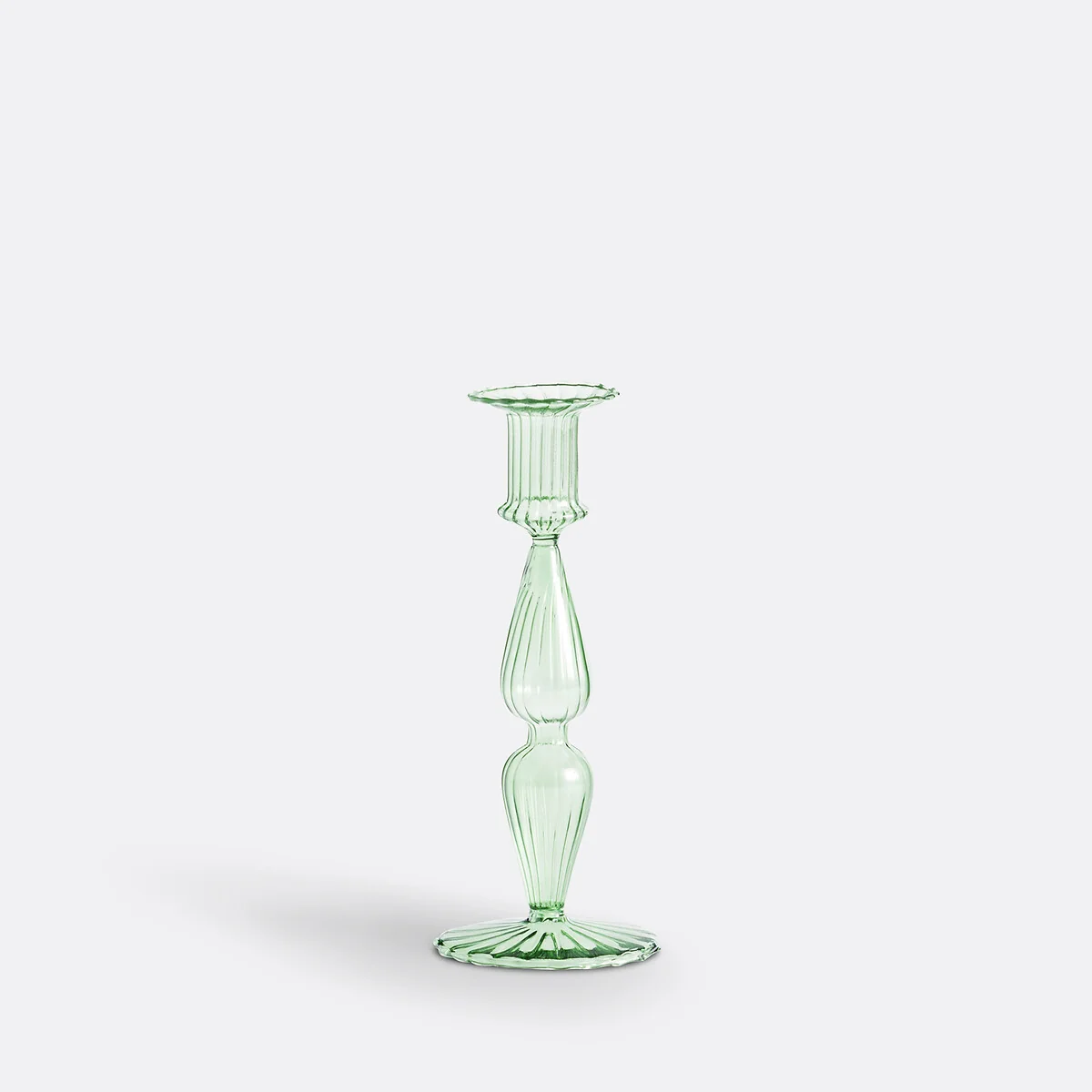 Chilava H20.3cm Glass Candlestick – image 2