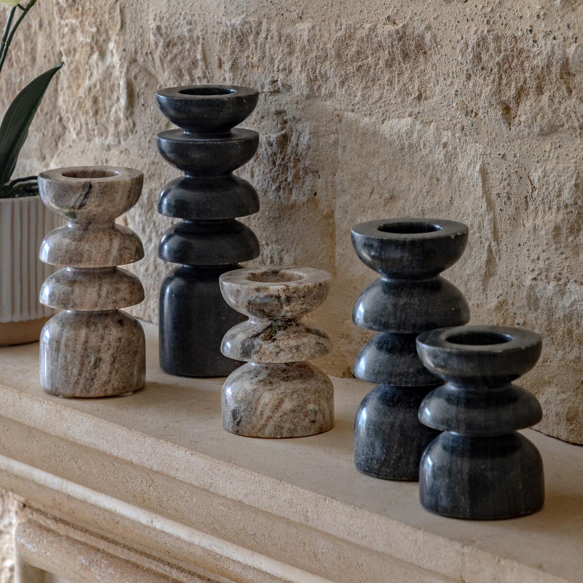 Set of 2 Azuaga Marble Candlesticks – image 6