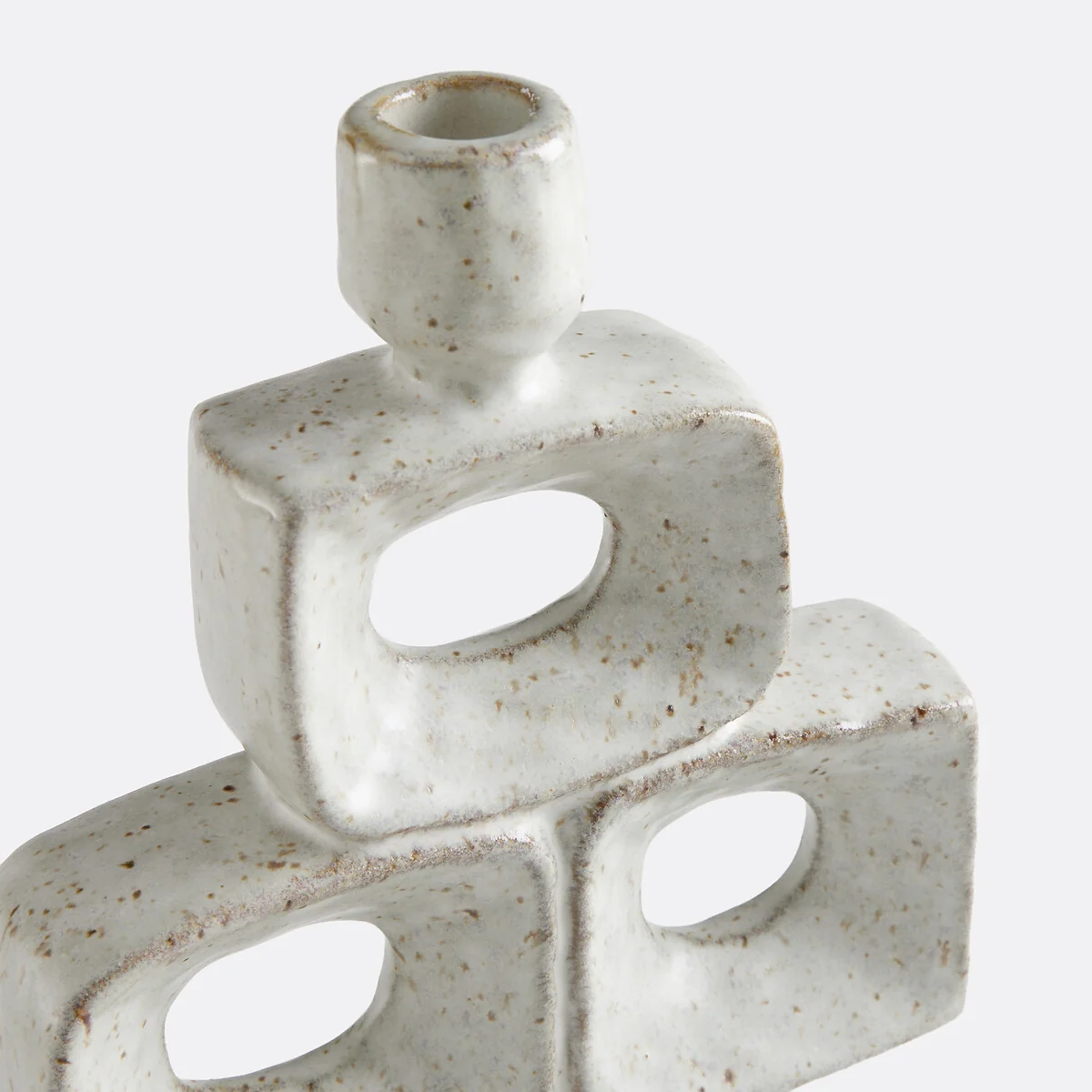 Ceral Ceramic Organic Candleholder Height 22cm – image 5