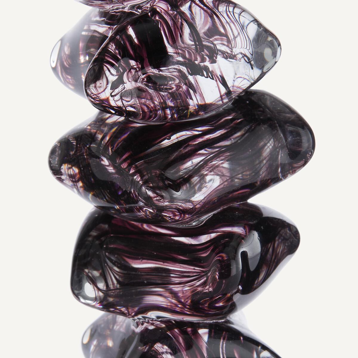 Qimera Candlestick in Hand-Blown Glass H29.5cm – image 5
