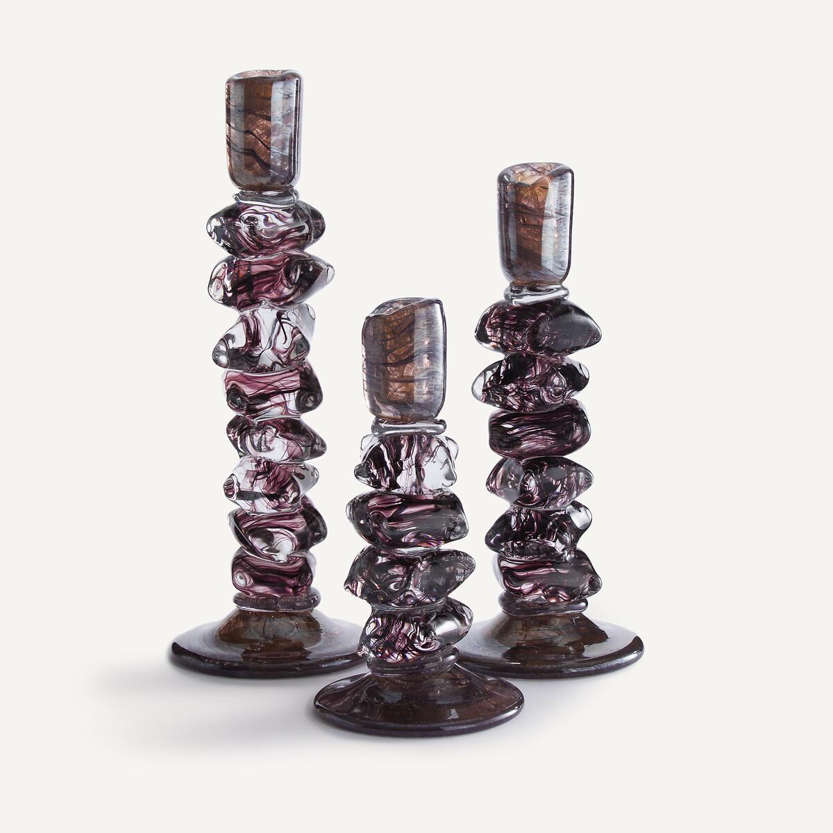 Qimera Candlestick in Hand-Blown Glass H29.5cm – image 6