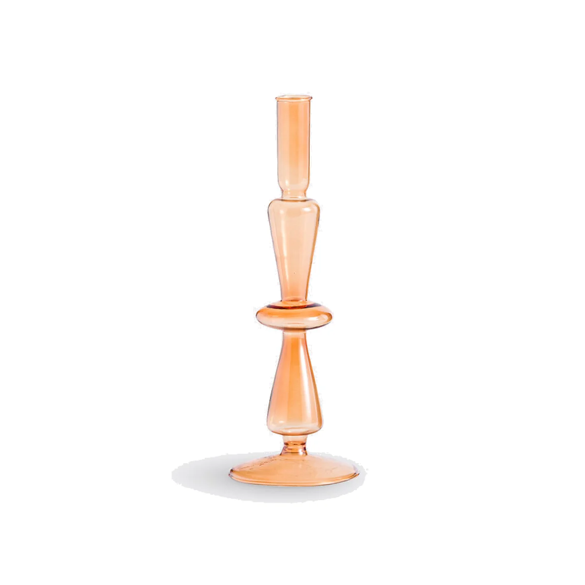 Chilava 25cm High Glass Candlestick – image 1