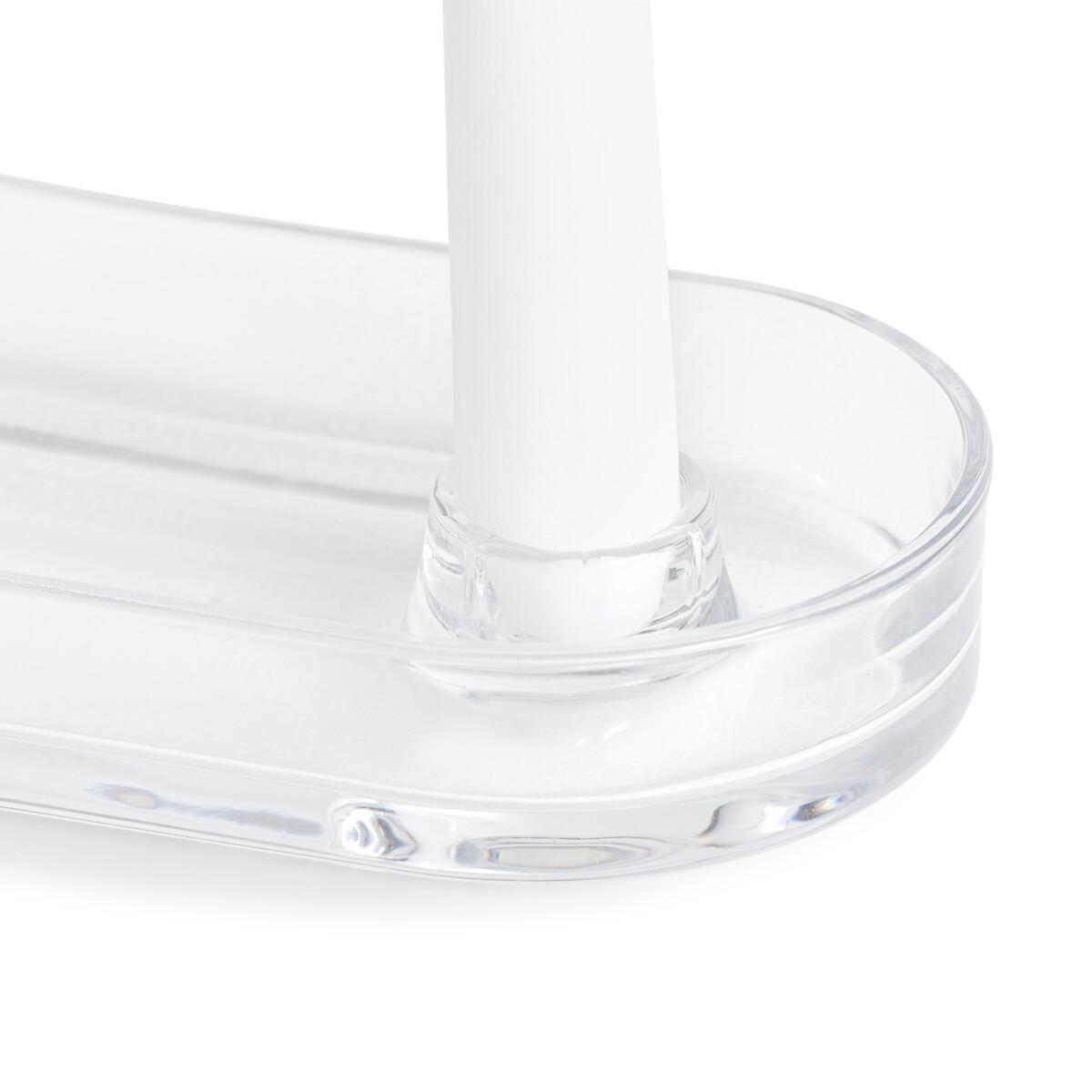 Set of 2 Sila Oval Glass Candle Holders – image 3