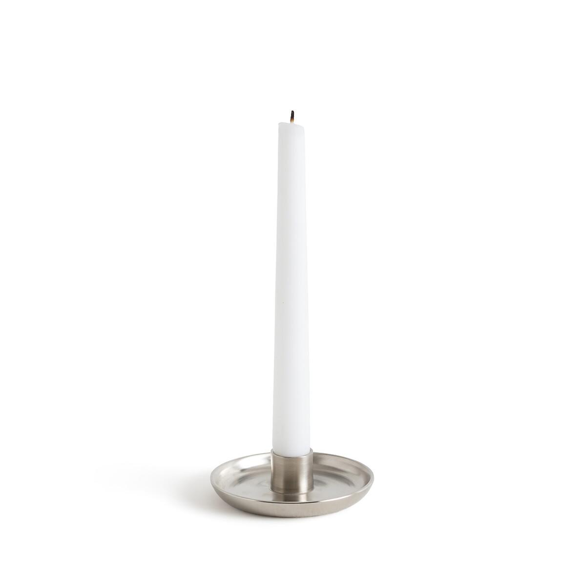 Vela Round Aluminium Candlestick – image 2