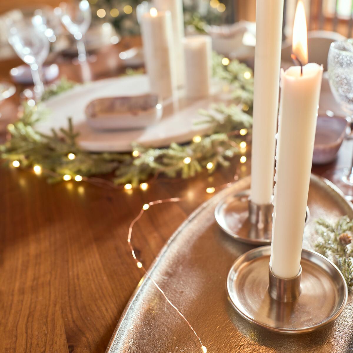 Vela Round Aluminium Candlestick – image 4