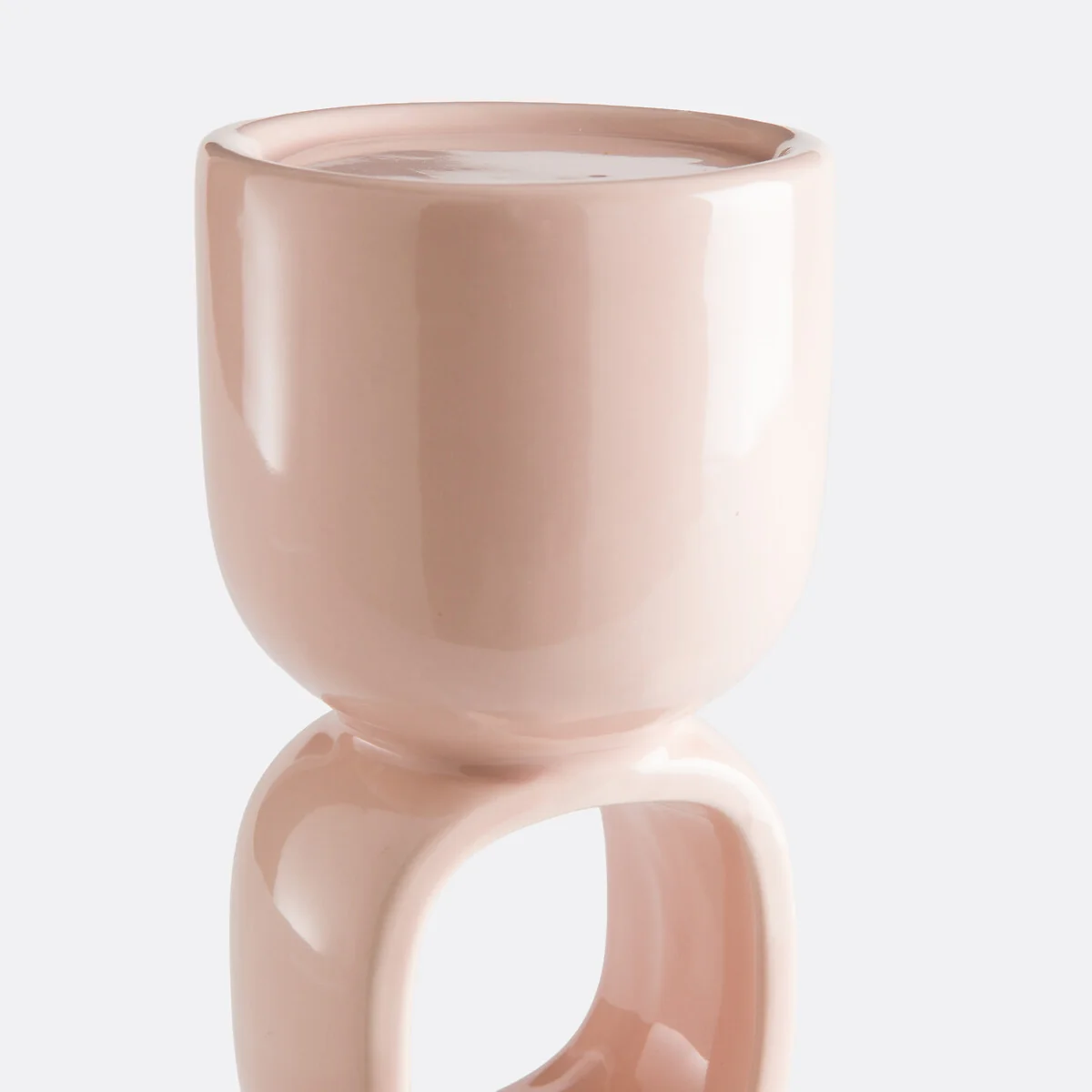 Fomea Ceramic Sculptural Candleholder Height 31cm – image 4