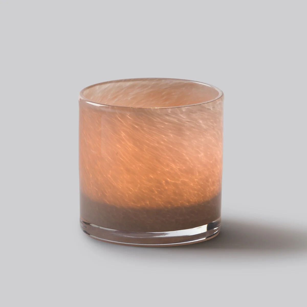 Set of 2 Iva Tealight Holders in Coloured Glass – image 3