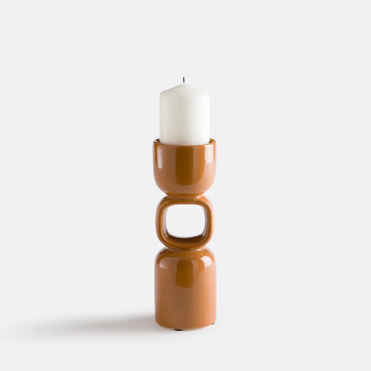 Fomea Ceramic Sculptural Candleholder Height 25cm – image 5