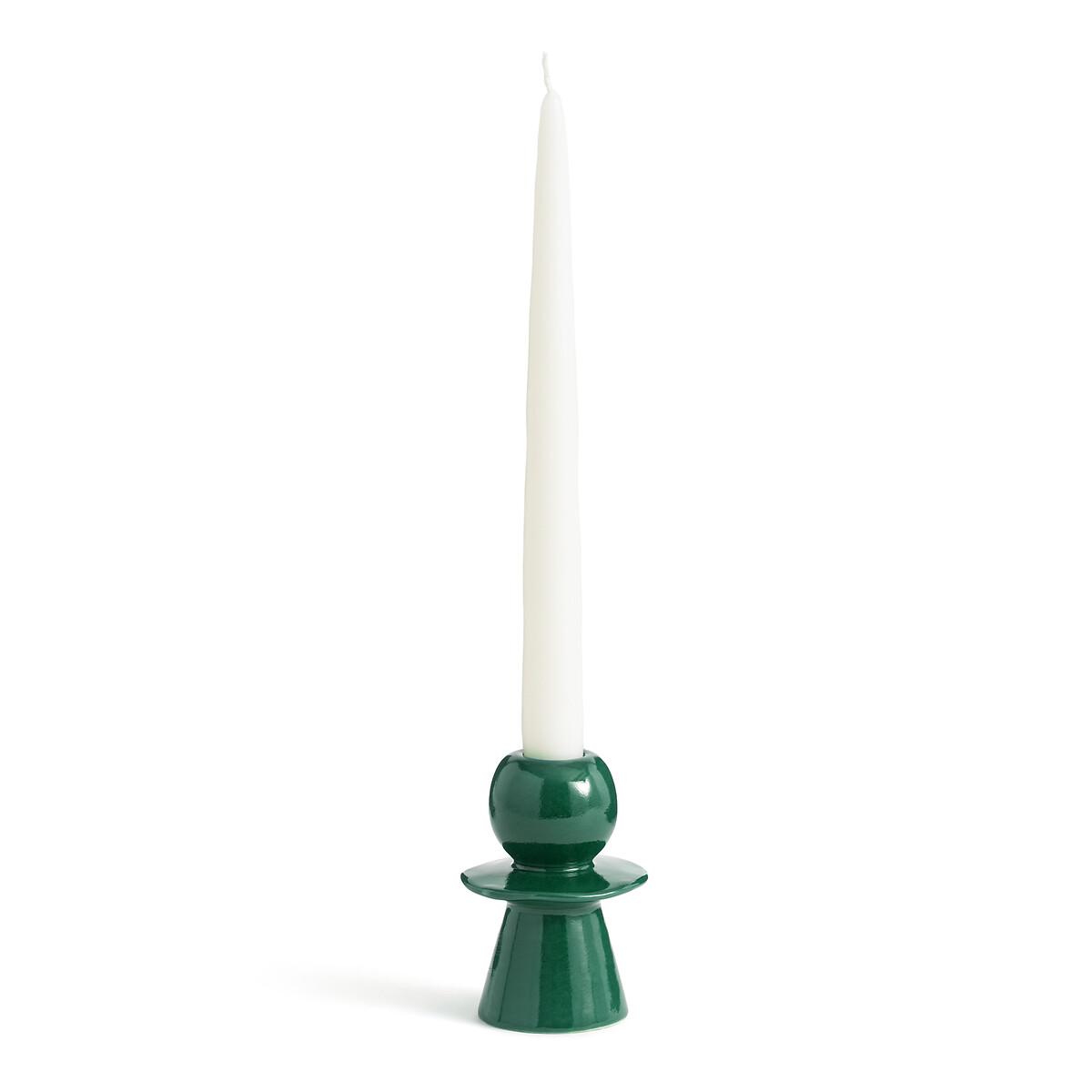 Greta 10cm High Ceramic Candlestick – image 2