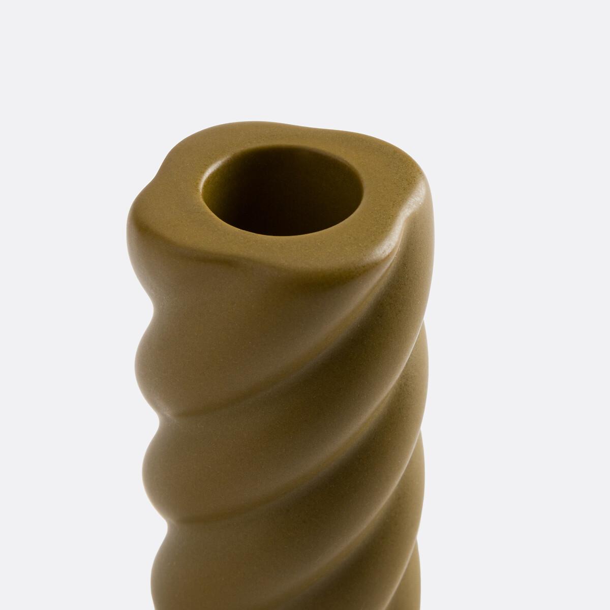 Twisted Ceramic Candle Holder H9cm, Vavy – image 2