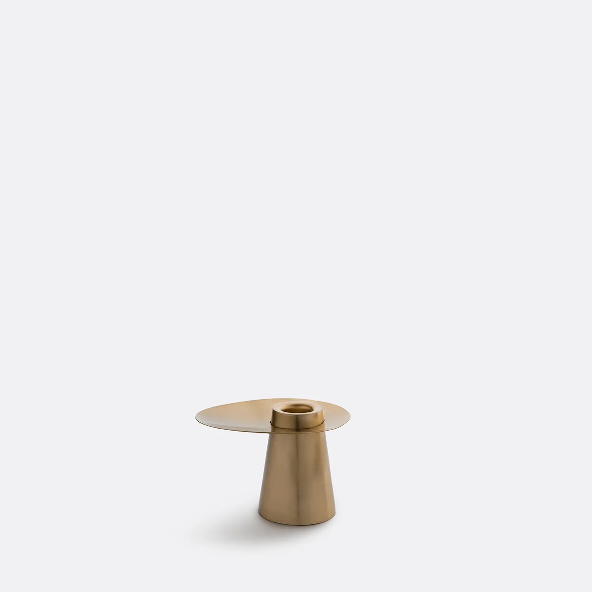 Jory Brass Candlestick H8cm – image 2