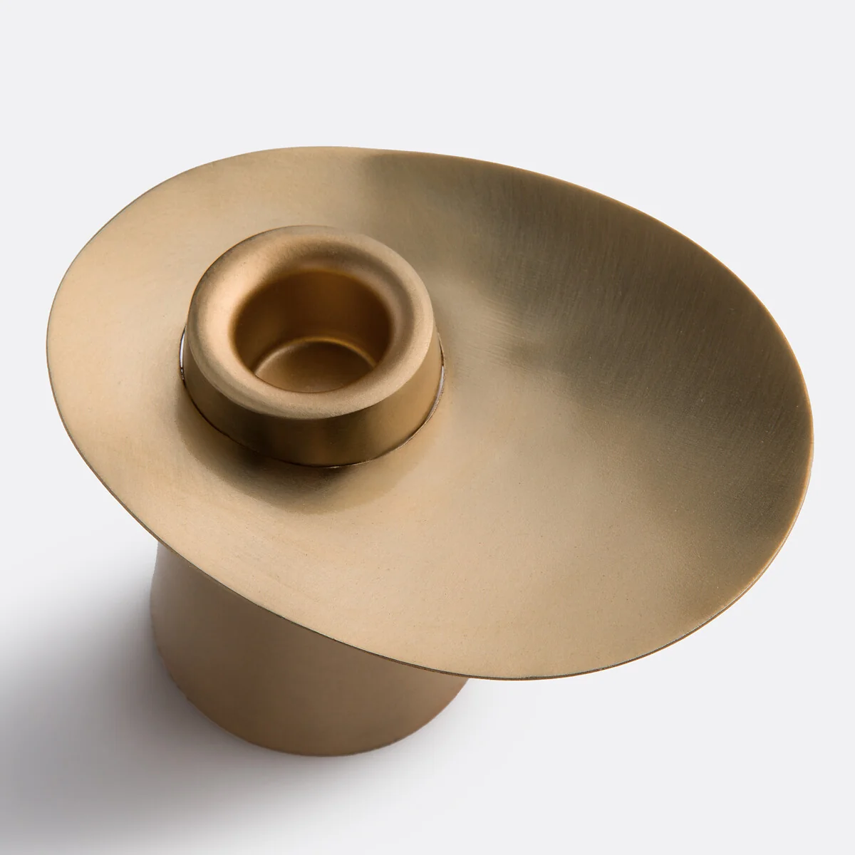 Jory Brass Candlestick H8cm – image 3