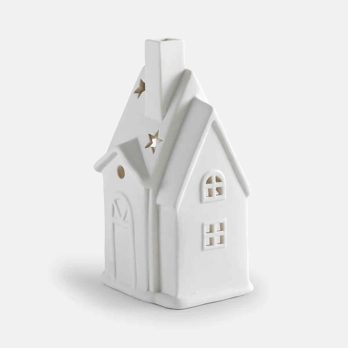 Caspar Ceramic House-Shaped Candle Holder – image 2