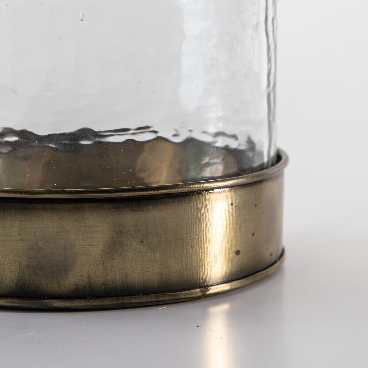 20cm Bronze Hurricane Candle Holder – image 3