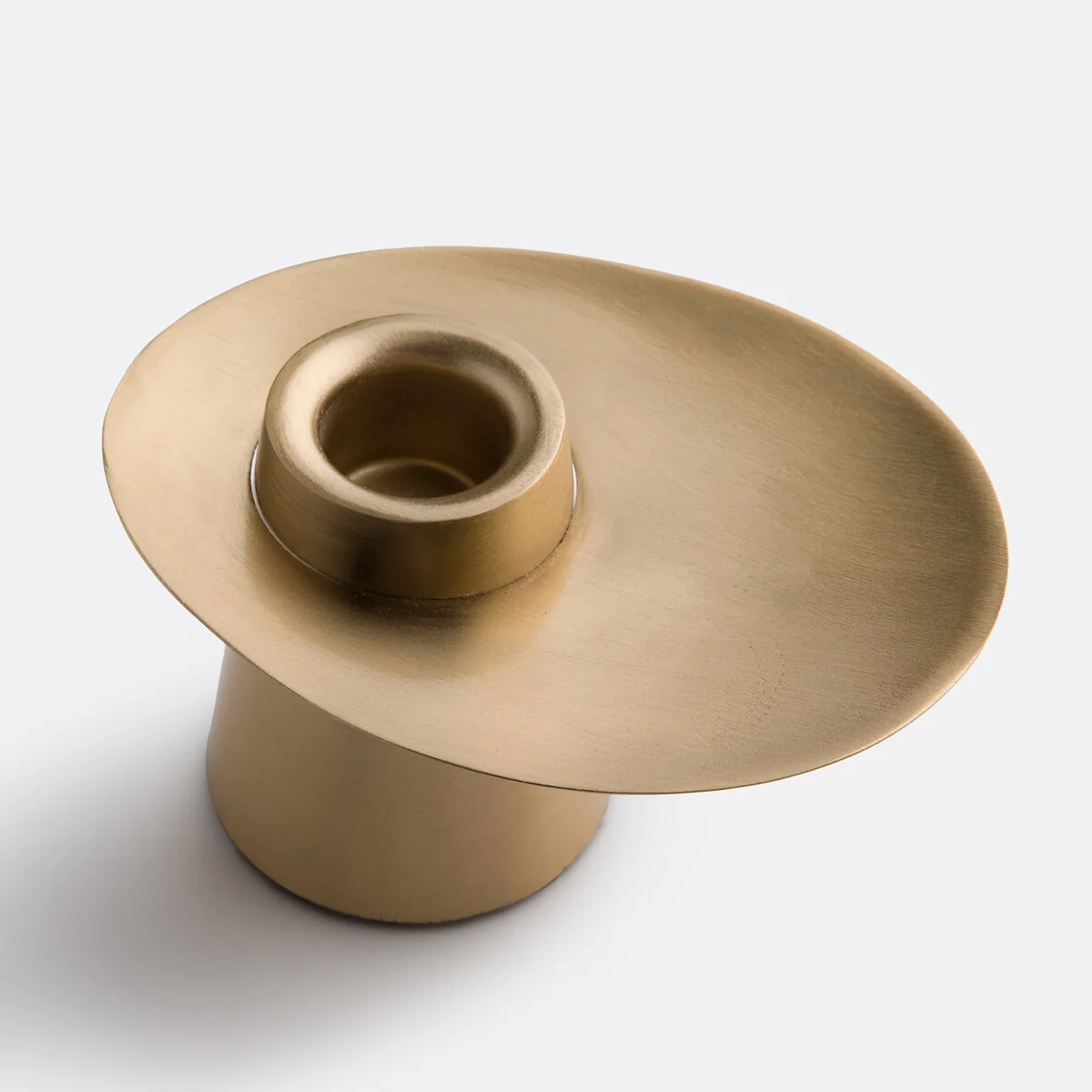 Jory Brass Candlestick H9cm – image 2