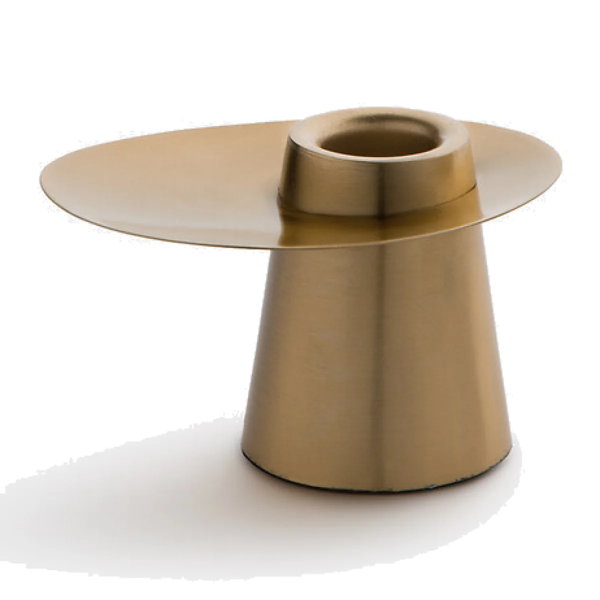 Jory Brass Candlestick H9cm – image 1