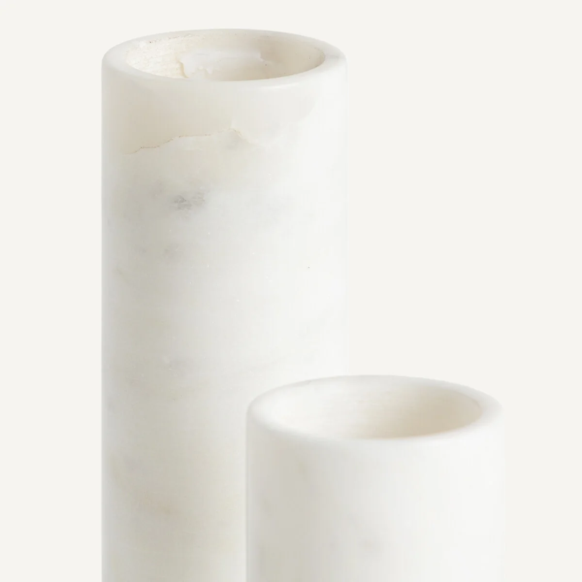 Set of 3 Scafi Marble Candle Holders – image 4
