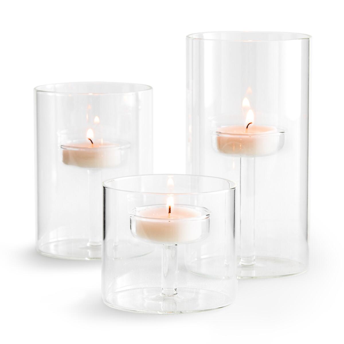 Set of 3 Veli Glass Tealight Holders – image 2