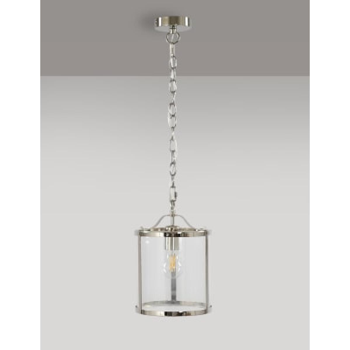 M&S Elizabeth Lantern Pendant - Chrome, Chrome – image 2