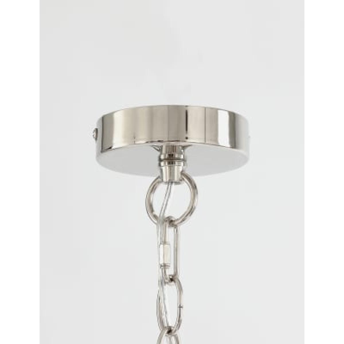 M&S Elizabeth Lantern Pendant - Chrome, Chrome – image 7