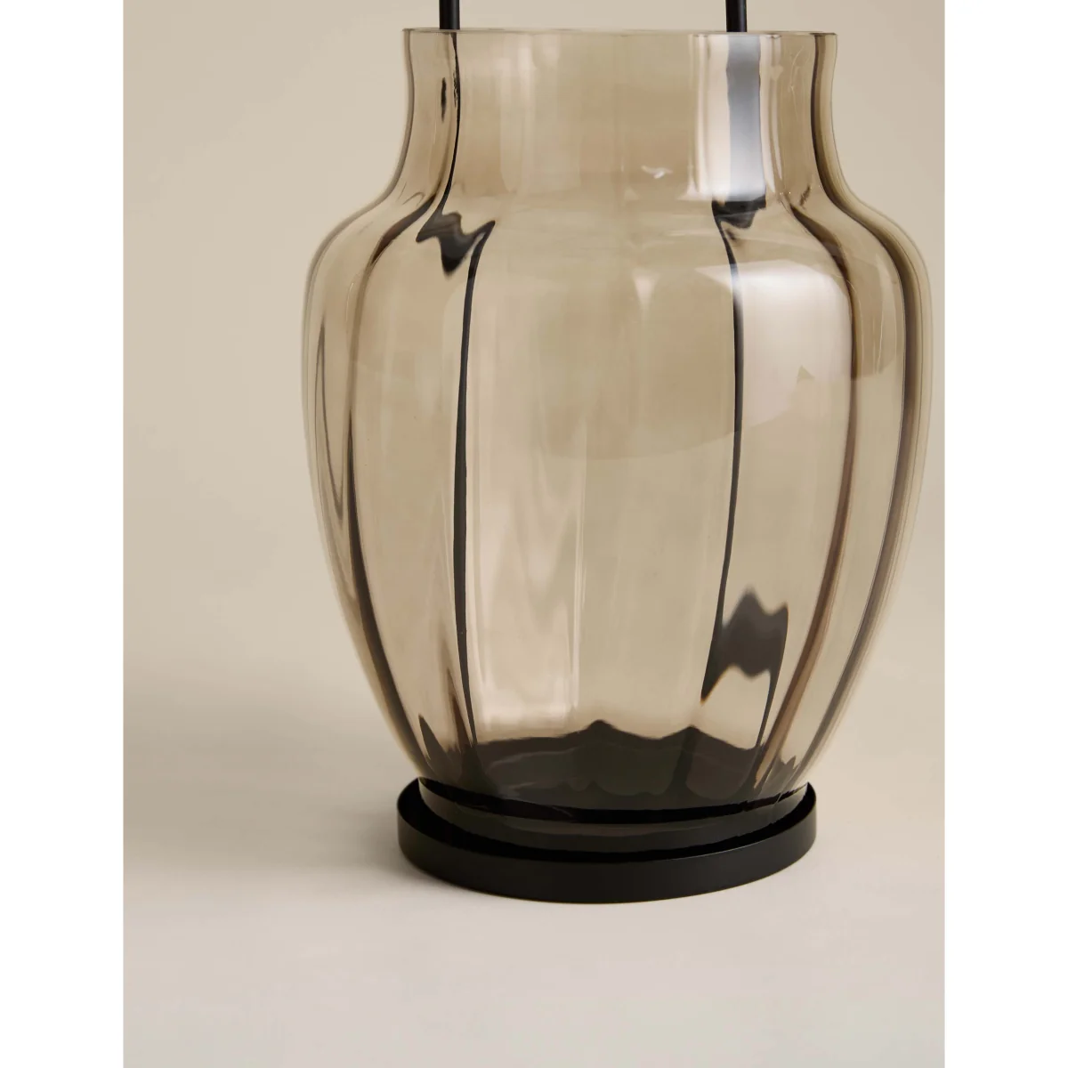 M&S Glass Optic Lantern Smoke – image 2