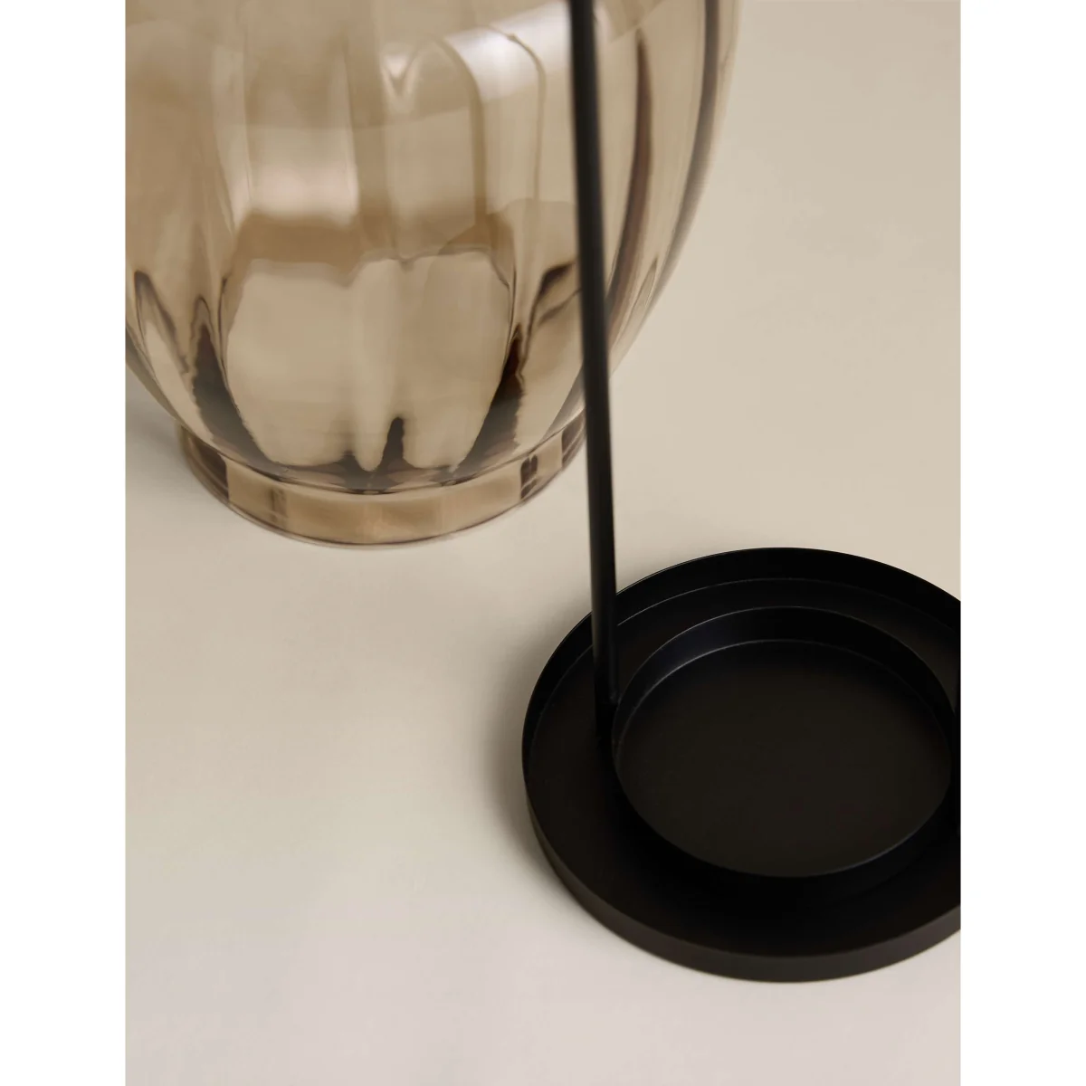 M&S Glass Optic Lantern Smoke – image 4