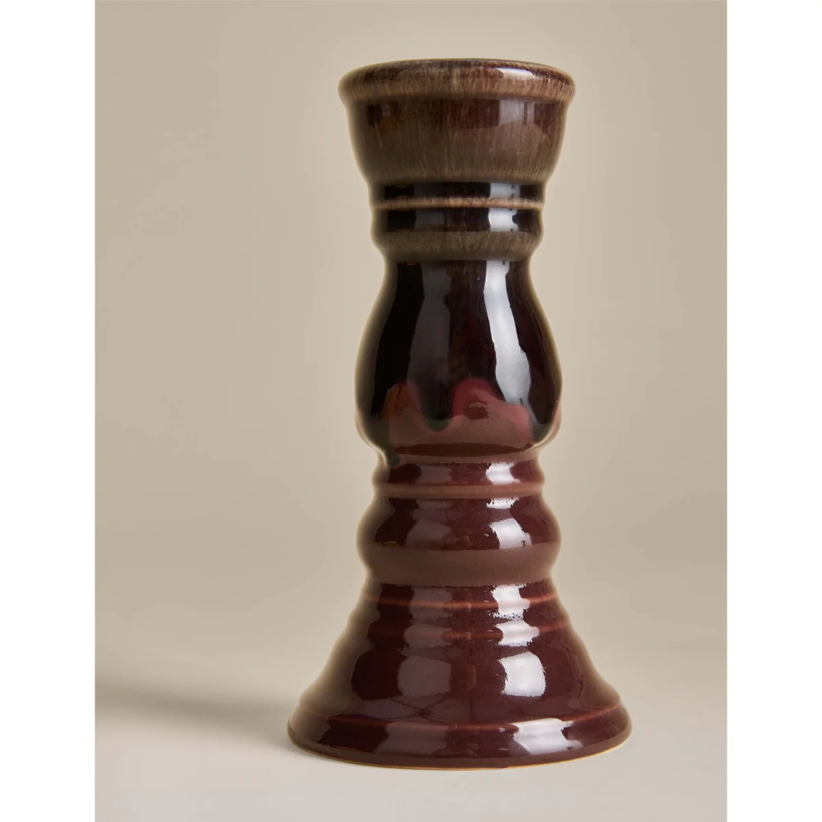 M&S Rounded Hybrid Candle Holder Purple – image 4