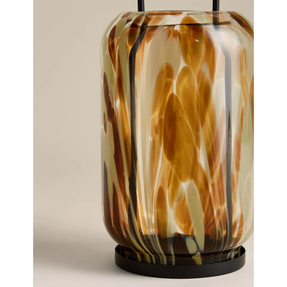 M&S Glass Confetti Lantern Multi – image 2