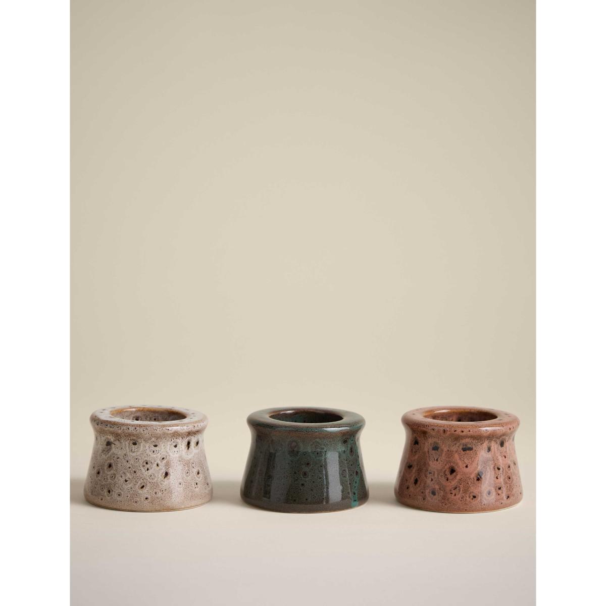 M&S Collection Set of 3 Spot Reactive Tealight Candle Holders - Multi, Multi – image 2