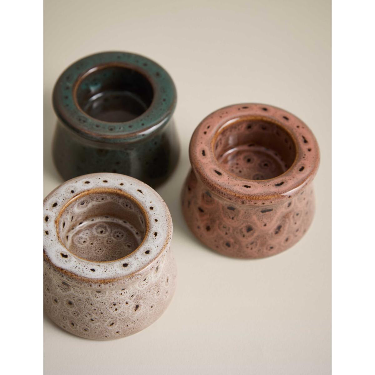 M&S Collection Set of 3 Spot Reactive Tealight Candle Holders - Multi, Multi – image 3