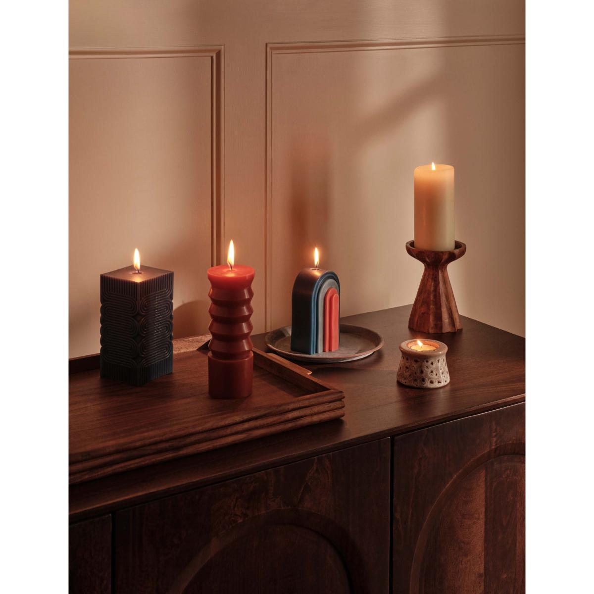 M&S Collection Set of 3 Spot Reactive Tealight Candle Holders - Multi, Multi – image 7