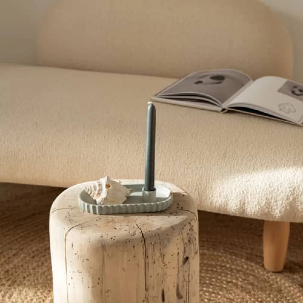 Sillage Candle stick ceramic blue - Jars Céramistes – image 2