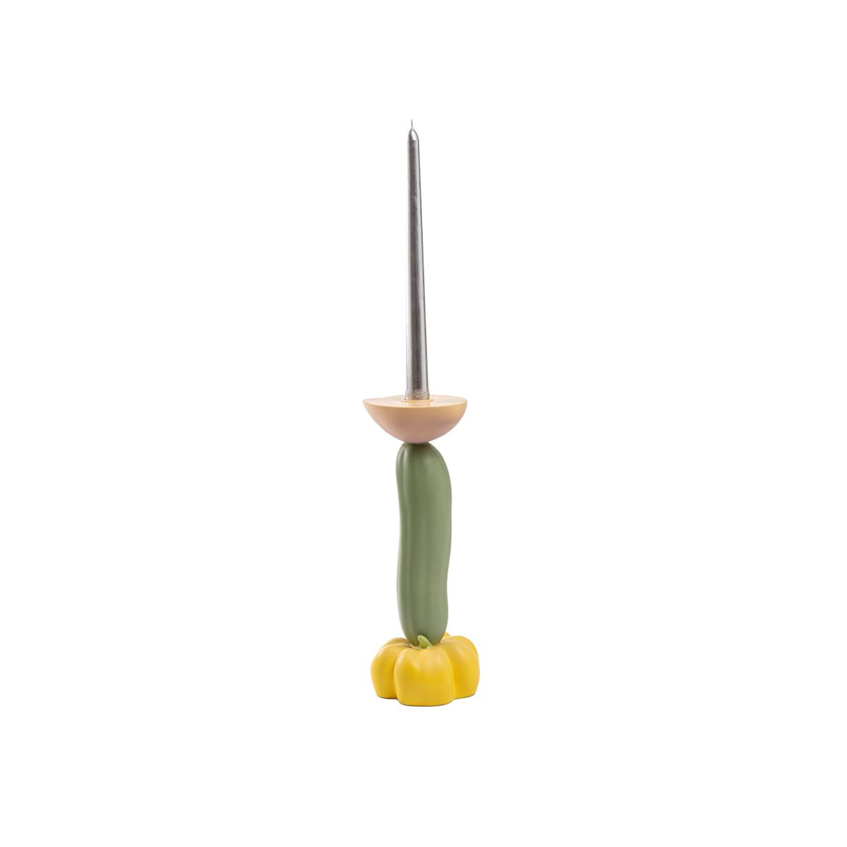 Vitamin Candle stick plastic material multicoloured / Resin - Seletti – image 1