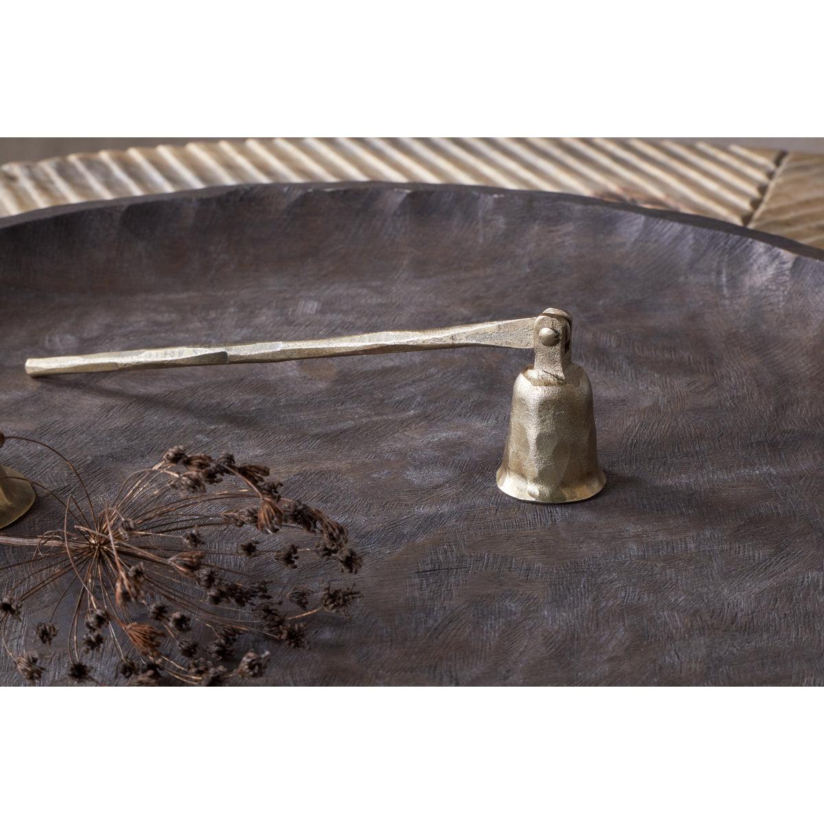 nkuku Jyoti Candle Snuffer | Candles Holders & Lanterns | Antique Brass – image 2