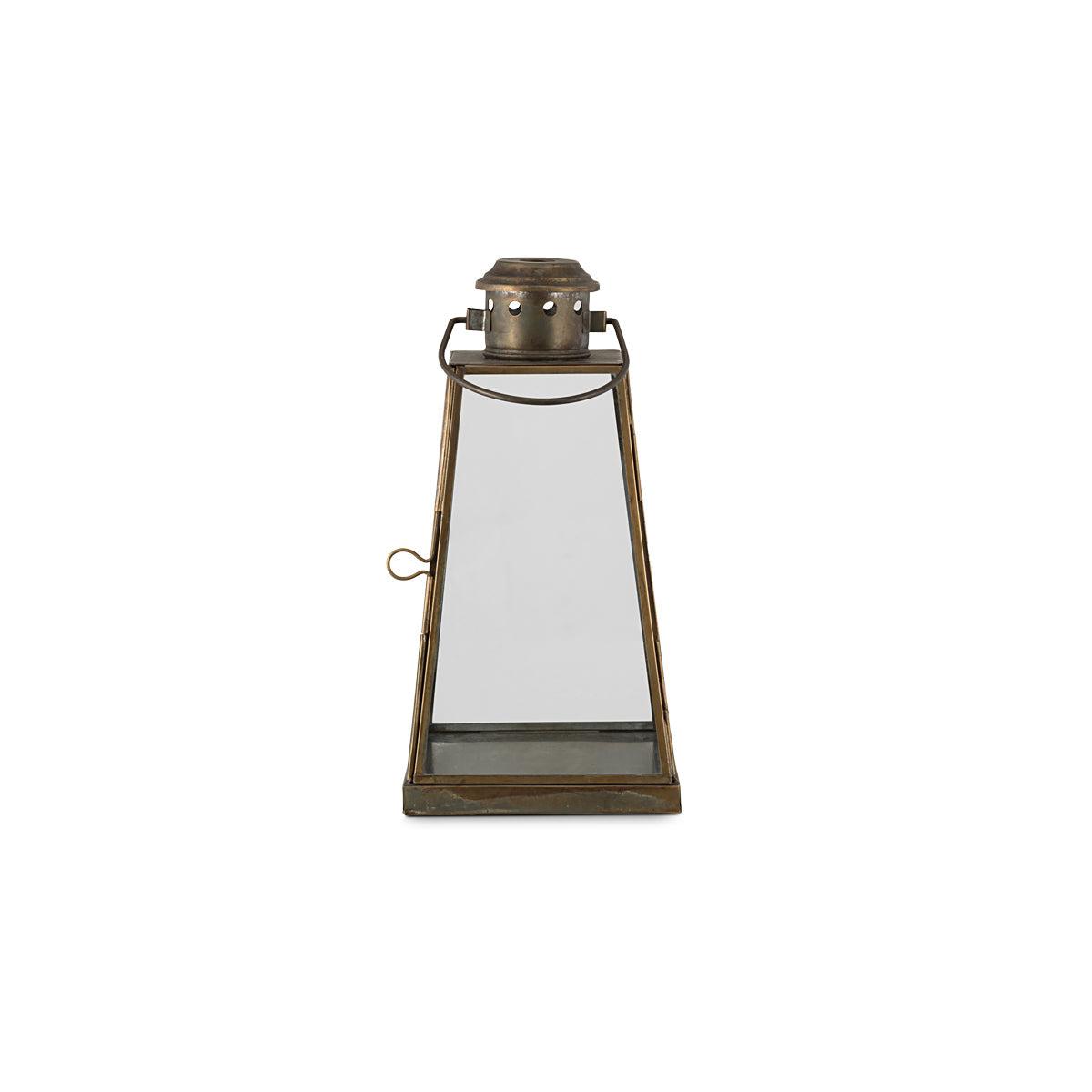 nkuku Giva Lantern | Candles Holders & Lanterns | Antique Brass | Small – image 7