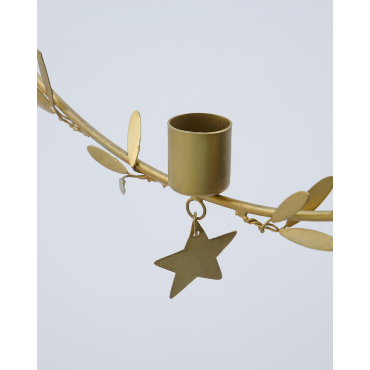 House Doctor Mistel candle holder Ø25 cm Brass – image 2