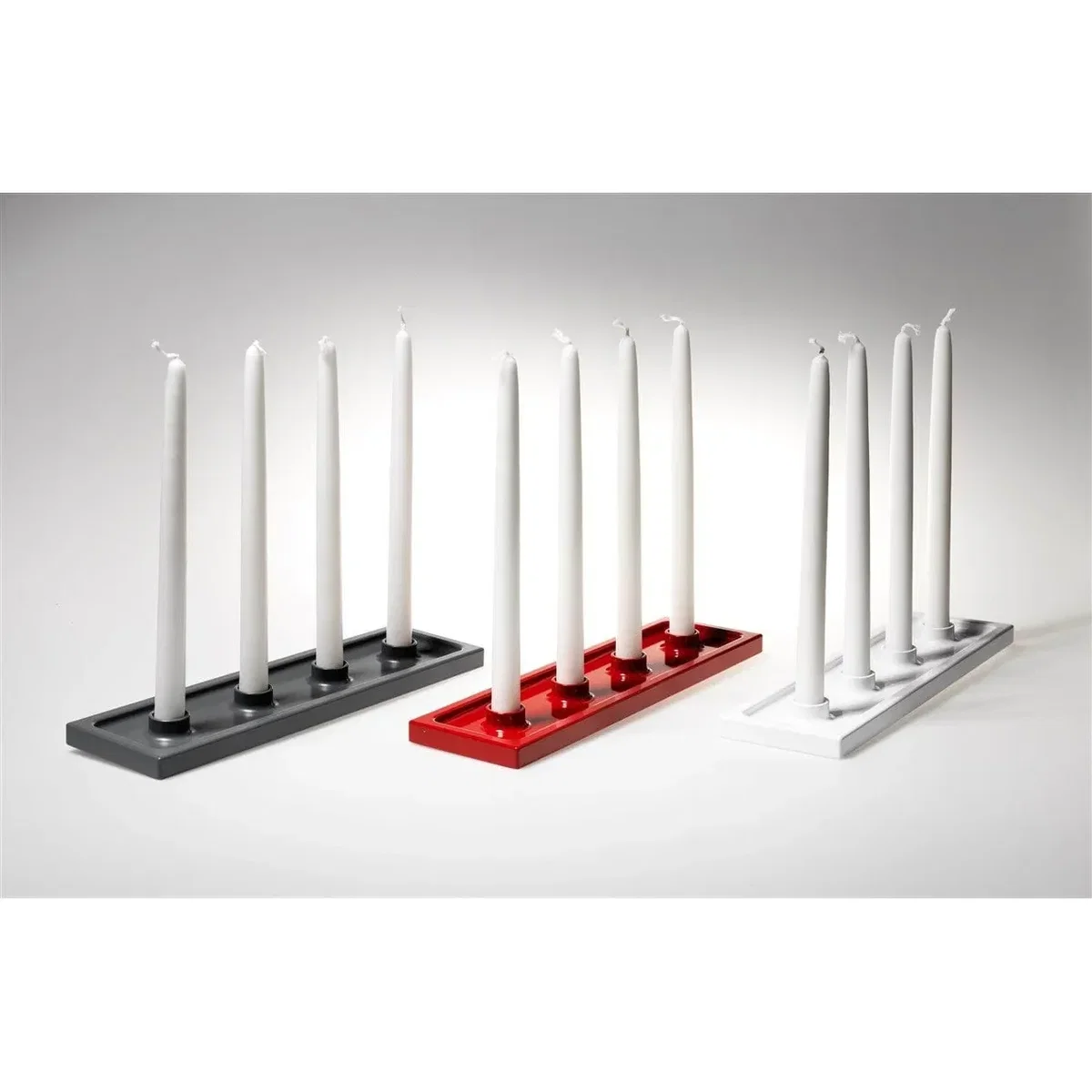 SMD Design Crater advent candleholder Red 4 lights – image 2