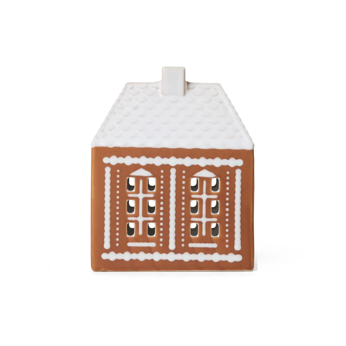 Kähler Gingerbread candle holder 15 cm Brown – image 2