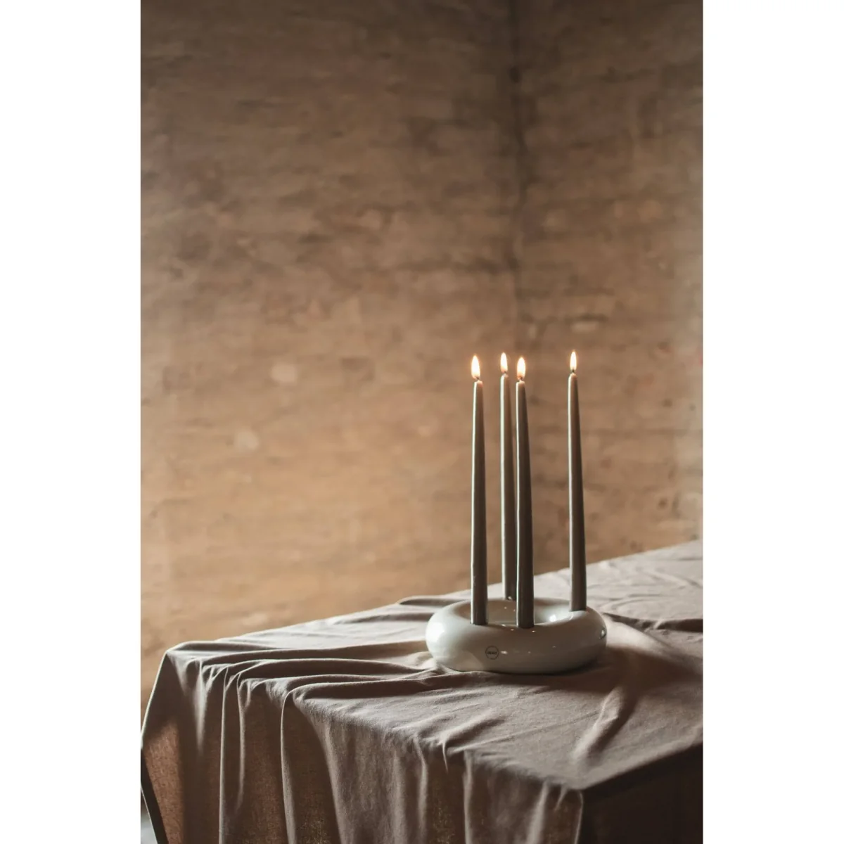 DBKD Float candle holder Shiny cream – image 3