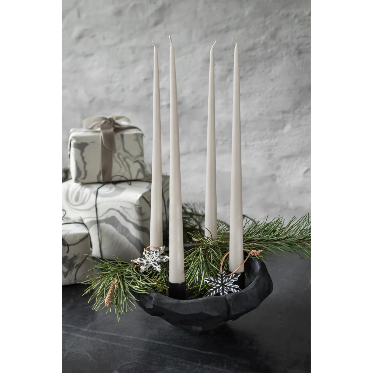 Mette Ditmer Art Piece candle holder 23 cm Black – image 4