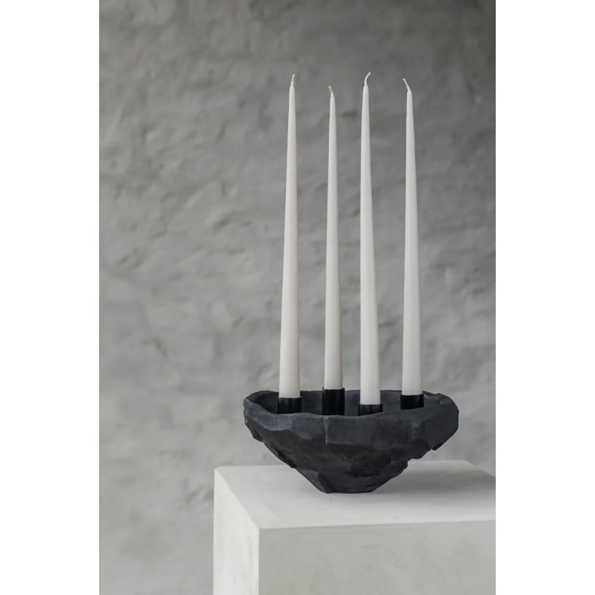 Mette Ditmer Art Piece candle holder 23 cm Black – image 5