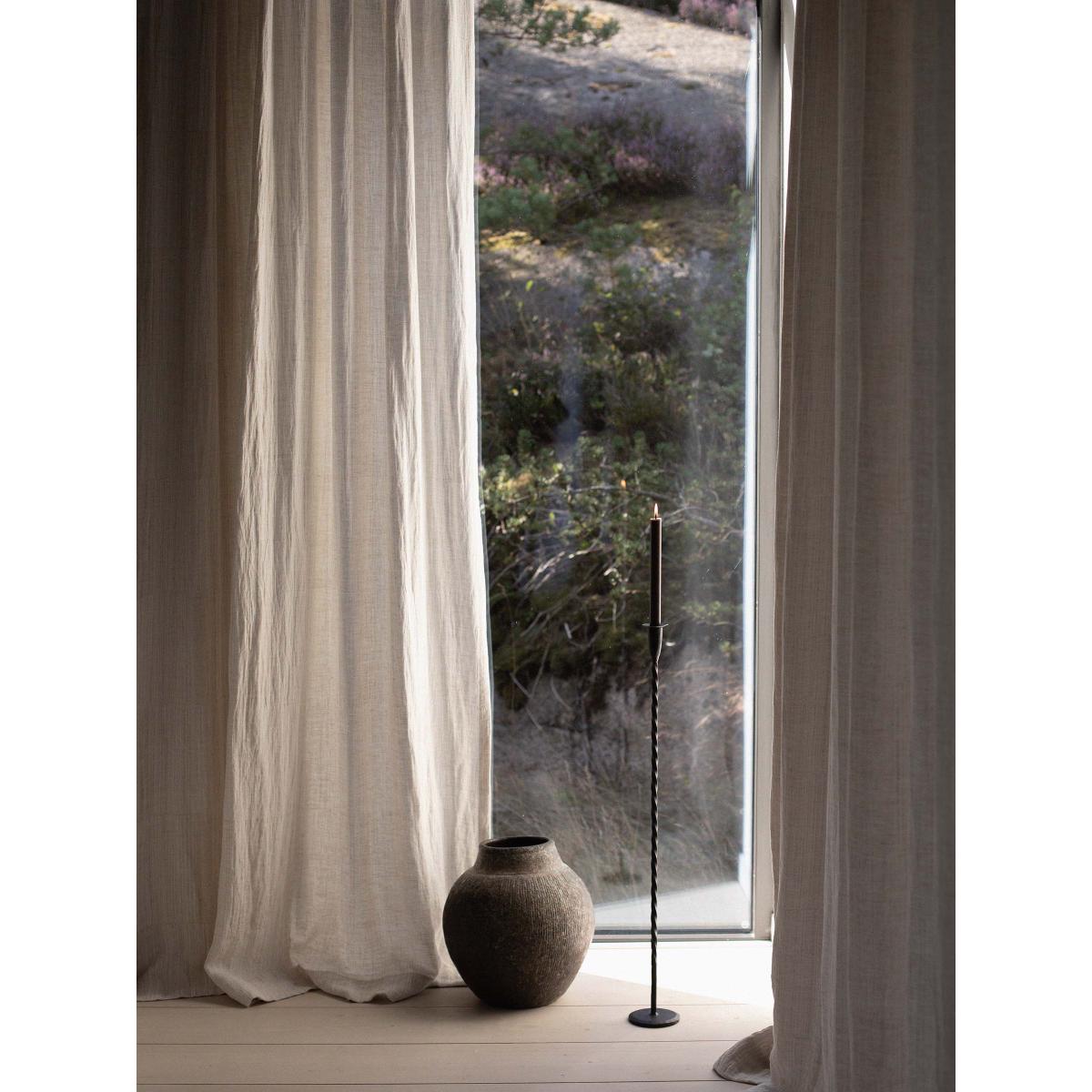 Tell Me More Twist floor candle holder 80 cm Black – image 3