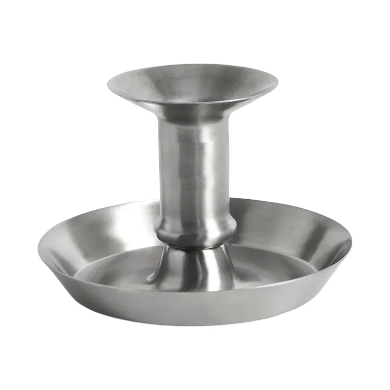 HAY Flare candle holder Steel – image 1