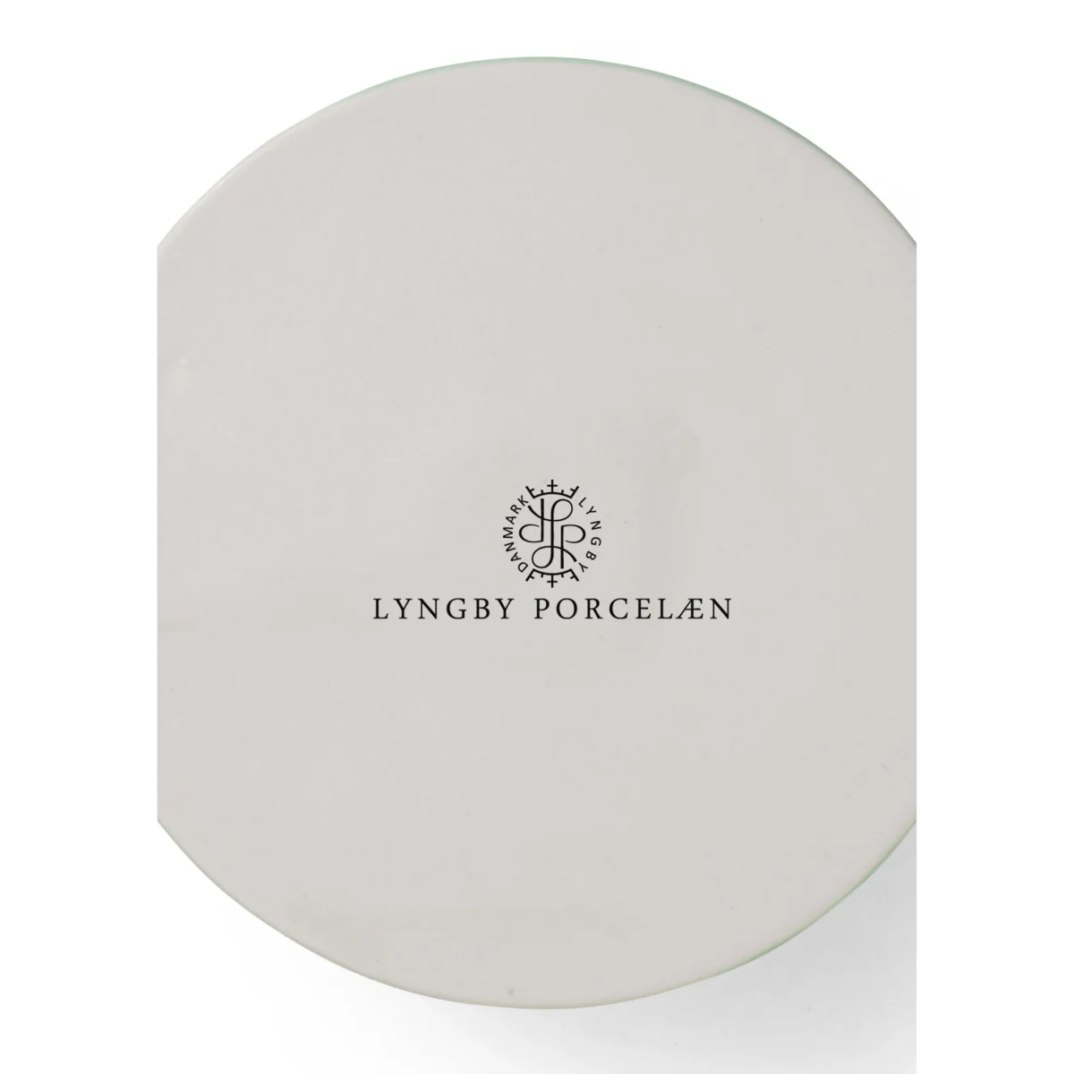 Lyngby Porcelæn Rhombe candle holder 3 cm Green – image 4