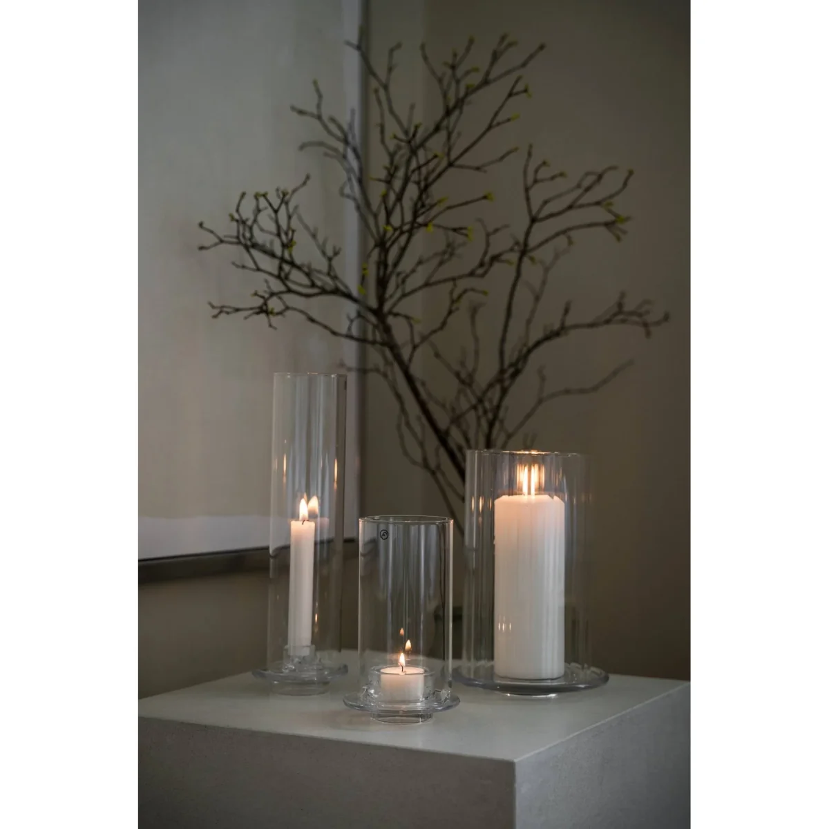ERNST Ernst tealight holder Glass Ø9x15 cm – image 2