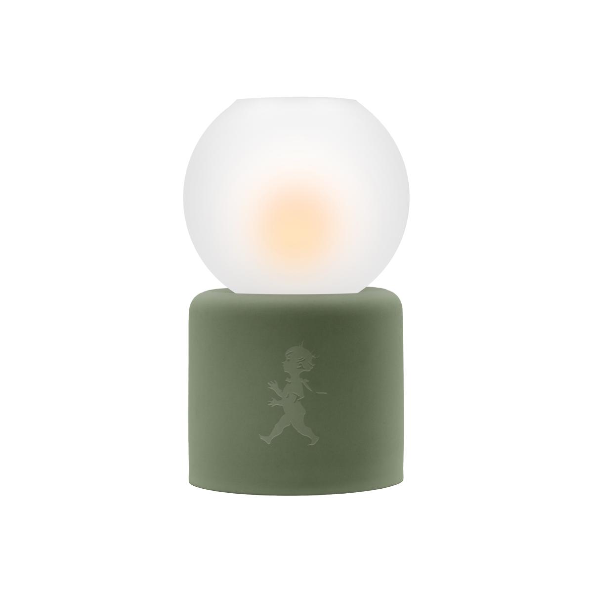 Solstickan Design Globe tealight holder Ø9.5x17 cm Green – image 1