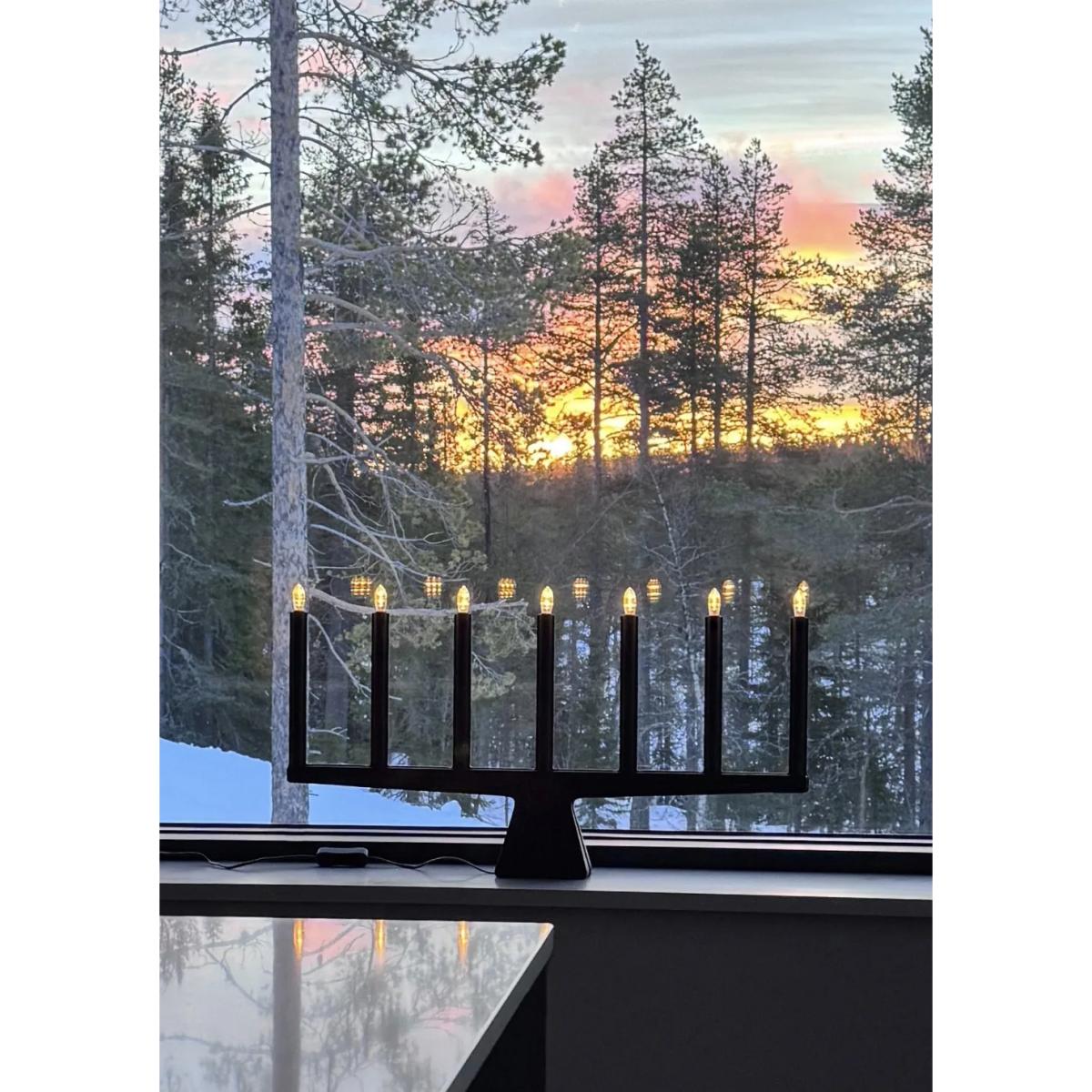 SMD Design Stella 7 advent candle holder 60 cm Black – image 2