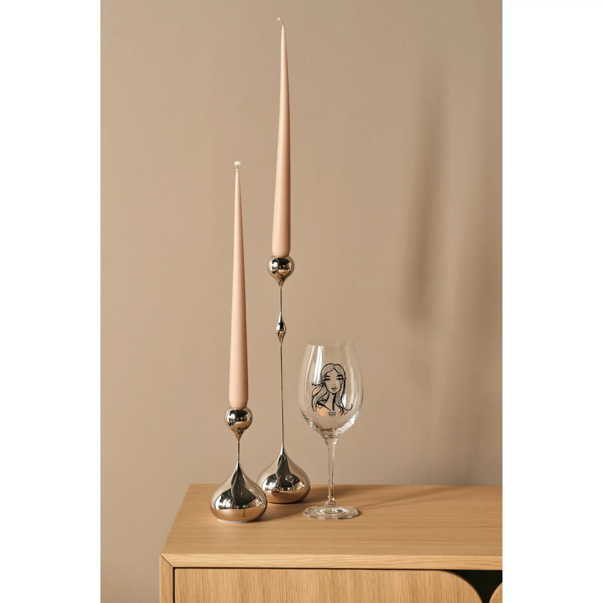 KLONG Tender candle holdersmall Nickel – image 5