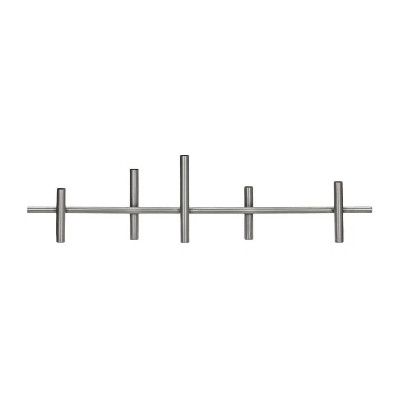 House Doctor Maxi candlestick 80 cm Antique silver – image 1